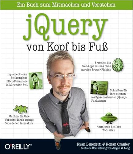 9783868991895: jQuery von Kopf bis Fu