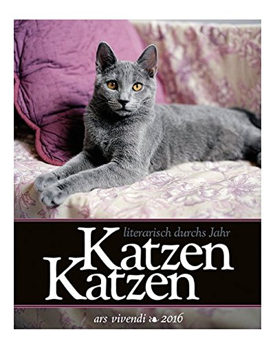 9783869135557: Literarischer Katzen-Kalender 2016