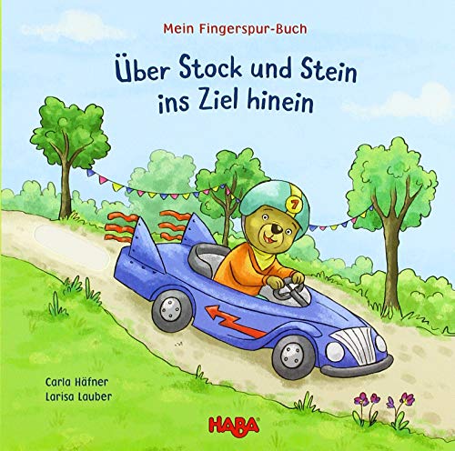 Beispielbild fr Mein Fingerspur-Buch - ber Stock und Stein ins Ziel hinein zum Verkauf von medimops