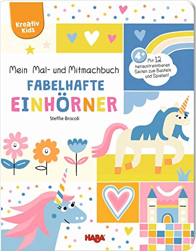 Beispielbild fr Mein Mal- und Mitmachbuch - Fabelhafte Einhrner -Language: german zum Verkauf von GreatBookPrices