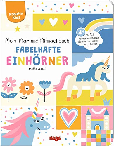 Stock image for Mein Mal- und Mitmachbuch - Fabelhafte Einhrner -Language: german for sale by GreatBookPrices