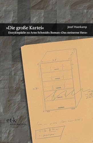 Stock image for Bargfelder Bote Die groe Kartei : Enzyklopdie zu Arno Schmidts Roman "Das steinerne Herz" for sale by Buchpark