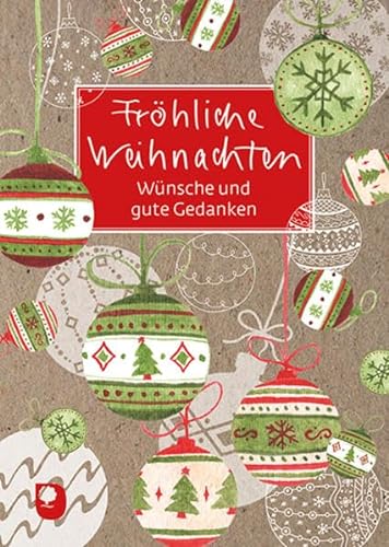 Beispielbild fr Frhliche Weihnachten: Wnsche und gute Gedanken (Eschbacher Grne Wnsche) zum Verkauf von medimops