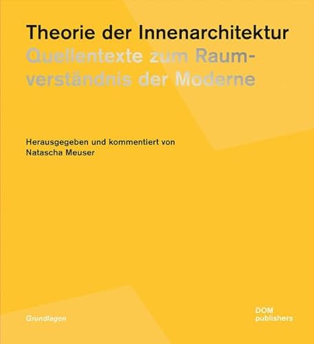 Stock image for Theorie der Innenarchitektur for sale by Blackwell's