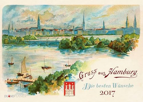 9783869264196: Hamburg - anno dazumal 2017 Planer: Eiland Timer - mit extra groem Kalendarium