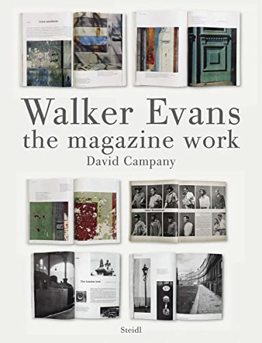 Imagen de archivo de Walker Evans: The Magazine Work a la venta por Byrd Books