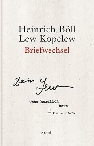 Beispielbild fr Heinrich Bll - Lew Kopelew Briefwechsel zum Verkauf von PRIMOBUCH