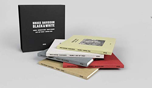 Imagen de archivo de Bruce Davidson Black and White Five Volumes: Volume 1 Circus; Volume 2 Brooklyn Gang; Volume 3 Time of Change; Volume 4 East 100th Street; Volume 5 Central Park (*Signed*) a la venta por RZabasBooks