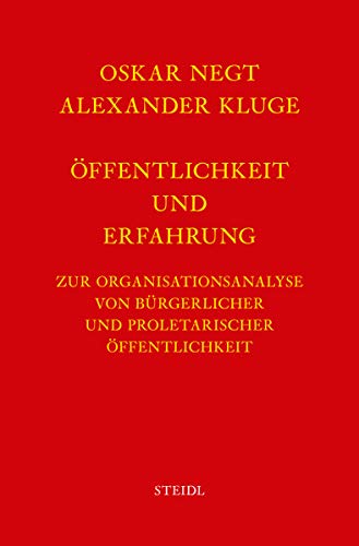 Werkausgabe Bd. 4 / Öffentlichkeit und Erfahrung - Negt, Oskar|Kluge, Alexander