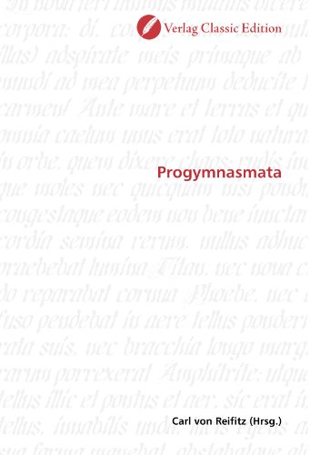 Beispielbild fr Progymnasmata zum Verkauf von Buchpark