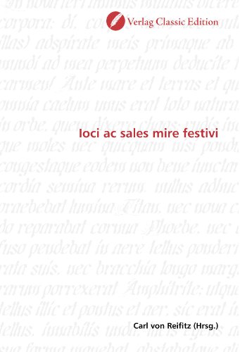 9783869327143: Ioci ac sales mire festivi