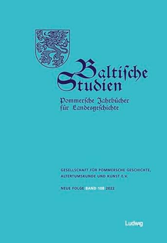 9783869354538: Baltische Studien, Pommersche Jahrbcher fr Landesgeschichte