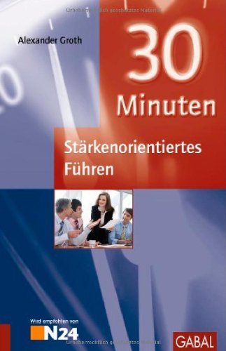 Beispielbild fr 30 Minuten Strkenorientiertes Fhren zum Verkauf von medimops