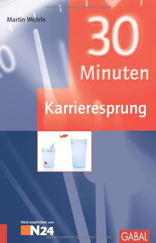 Stock image for 30 Minuten Karrieresprung for sale by medimops
