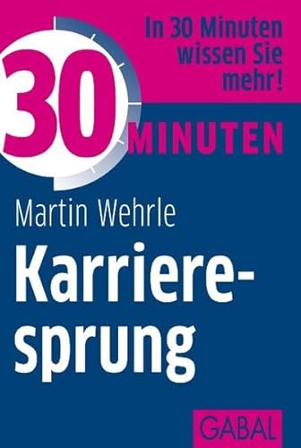 Stock image for 30 Minuten Karrieresprung for sale by medimops