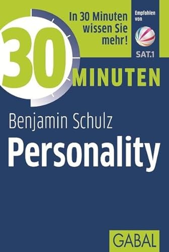 Beispielbild fr 30 Minuten Personality zum Verkauf von medimops