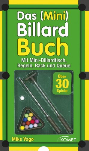Beispielbild fr Das (Mini) Billard Buch: mit Mini-Billardtisch, Queue, Kugeln, Rack, Regeln zum Verkauf von medimops