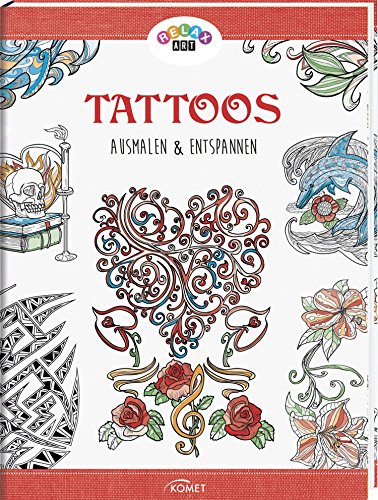 Stock image for Relax Art: Tattoos: Ausmalen & entspannen for sale by medimops