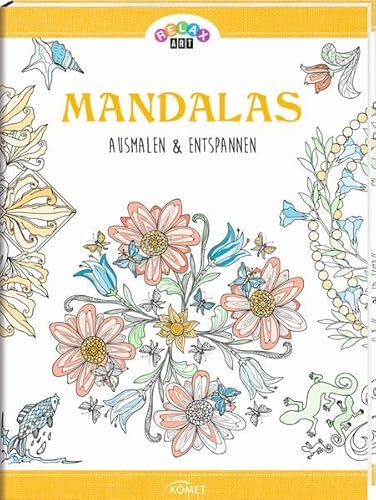 Mandalas: Ausmalen & Entspannen - Elisabeth Galas, Christoph Heuer