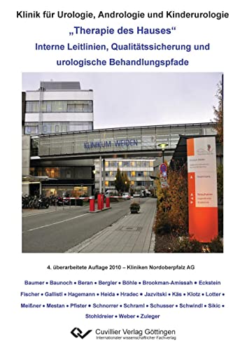 9783869552323: "Therapie des Hauses". Interne Leitlinien, Qualittssicherung und urologische Behandlungspfade