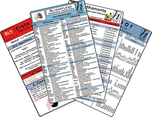 Beispielbild fr Altenpflege Karten-Set - med. Abkrzungen, Medikamente - Haltbarkeit nach Anbruch, Erste Hilfe, Laborwerte zum Verkauf von Blackwell's