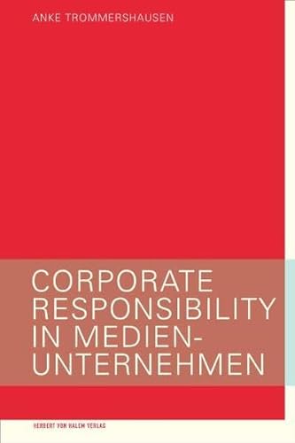 Beispielbild fr Corporate Responsibility in Medienunternehmen zum Verkauf von medimops