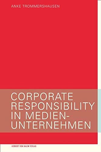 Stock image for Corporate Responsibility in Medienunternehmen for sale by medimops
