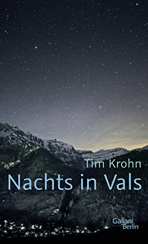 Stock image for Nachts in Vals for sale by medimops