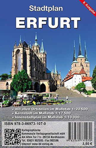 Erfurt: Stadtplan