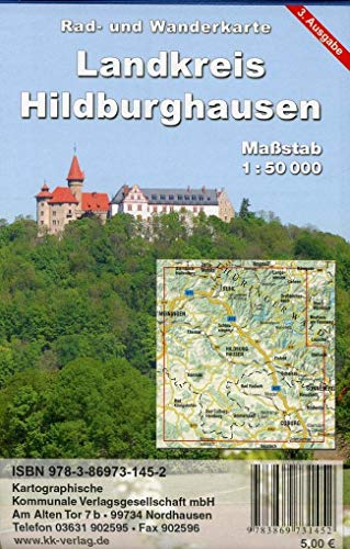 Beispielbild fr Landkreis Hildburghausen 1 : 50 000 Rad- und Wanderkarte zum Verkauf von Blackwell's