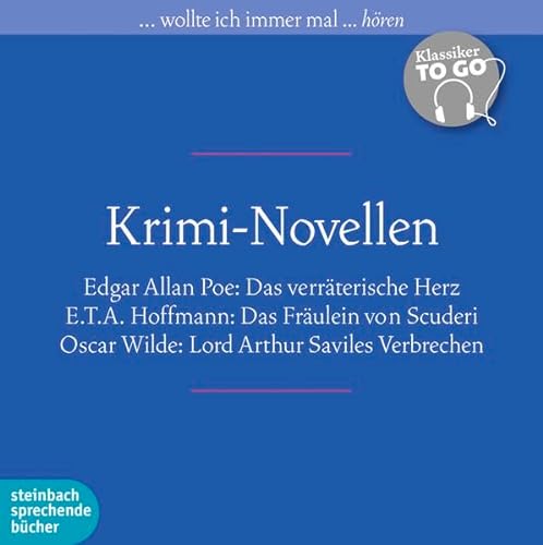 9783869741697: Krimi-Novellen: Klassiker to go. Ungekrzte Lesungen