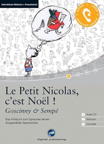 9783869762814: Le Petit Nicolas, c'est Nol !: Das Hrbuch zum Franzsisch lernen