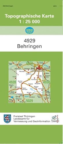 9783869790831: Behringen 1 : 25 000