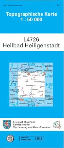 9783869791548: Heilbad Heiligenstadt 1 : 50 000