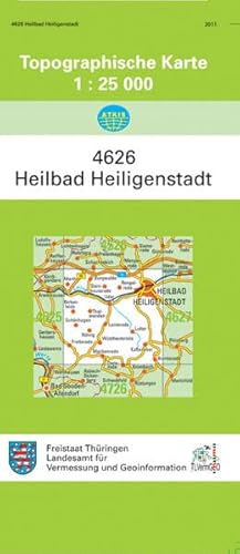 9783869794129: Heilbad Heiligenstadt 1 : 25 000