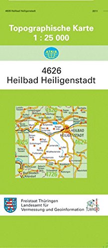 9783869794129: Heilbad Heiligenstadt 1 : 25 000