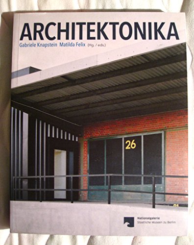 Imagen de archivo de Architektonika a la venta por Midtown Scholar Bookstore
