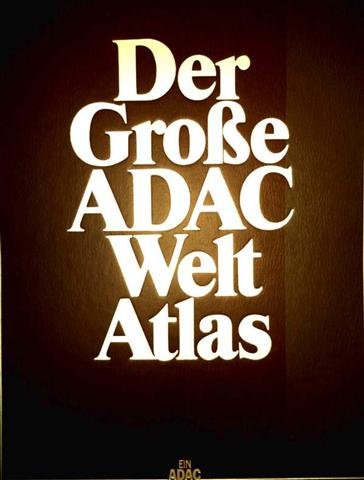Beispielbild fr Der Groe ADAC Weltatlas. zum Verkauf von medimops