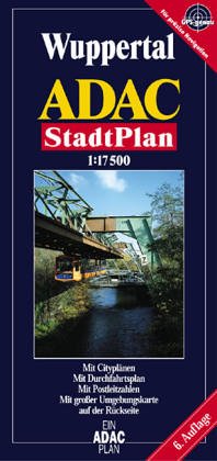 Beispielbild fr Grossraum Wuppertal, Remscheid ADAC Stadtplan 1:20 000: Neu! : extra, Durchfahrtsplan und Cityplan, Stauzonen, offentliche Verkehrsmittel (German Edition) zum Verkauf von medimops