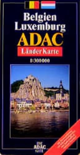 Imagen de archivo de ADAC Karte 1:300000. Belgien/Luxemburg. a la venta por Fabula  Antiquariat