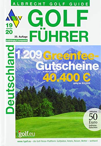 Beispielbild fr Albrecht Golf Fhrer Deutschland 19/20 inklusive Gutscheinbuch zum Verkauf von medimops