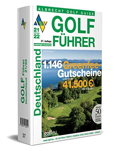 Beispielbild fr Albrecht Golf Fhrer Deutschland 21/22 inklusive Gutscheinbuch zum Verkauf von medimops