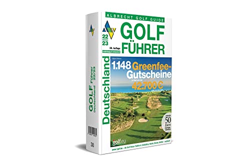 Beispielbild fr Albrecht Golf Fhrer Deutschland 22/23 inkl. Gutscheinbuch (Albrecht Golf Guide) zum Verkauf von medimops