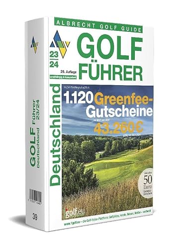 Beispielbild fr Albrecht Golf Fhrer Deutschland 23/24 inklusive Gutscheinbuch zum Verkauf von medimops