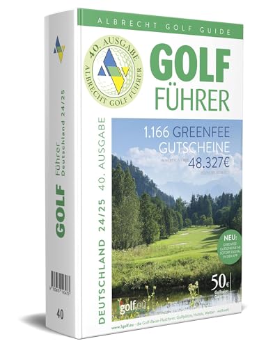 Beispielbild fr Albrecht Golf Fhrer Deutschland 24/25 inklusive Greenfee Gutscheinen zum Verkauf von Blackwell's