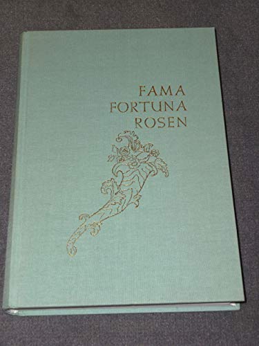9783870300982: Fama Fortuna Rosen.