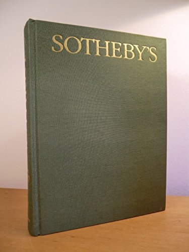 Beispielbild fr Sotheby's gegr. 1744 Kunst, Auktionen, Preise Edition 1987 zum Verkauf von Antiquariat Ottakring 1160 Wien