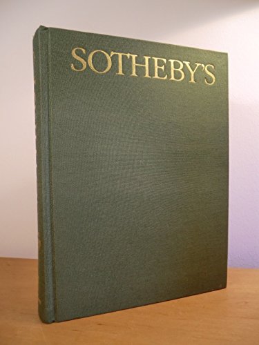 Stock image for Sotheby's gegr. 1744 Kunst, Auktionen, Preise Edition 1987 for sale by Antiquariat Ottakring 1160 Wien