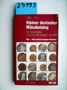 Beispielbild fr Kleiner deutscher Mnzkatalog. zum Verkauf von medimops