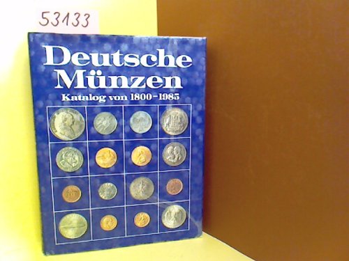9783870459543: Deutsche Mnzen. Katalog von 1800 bis 1985
